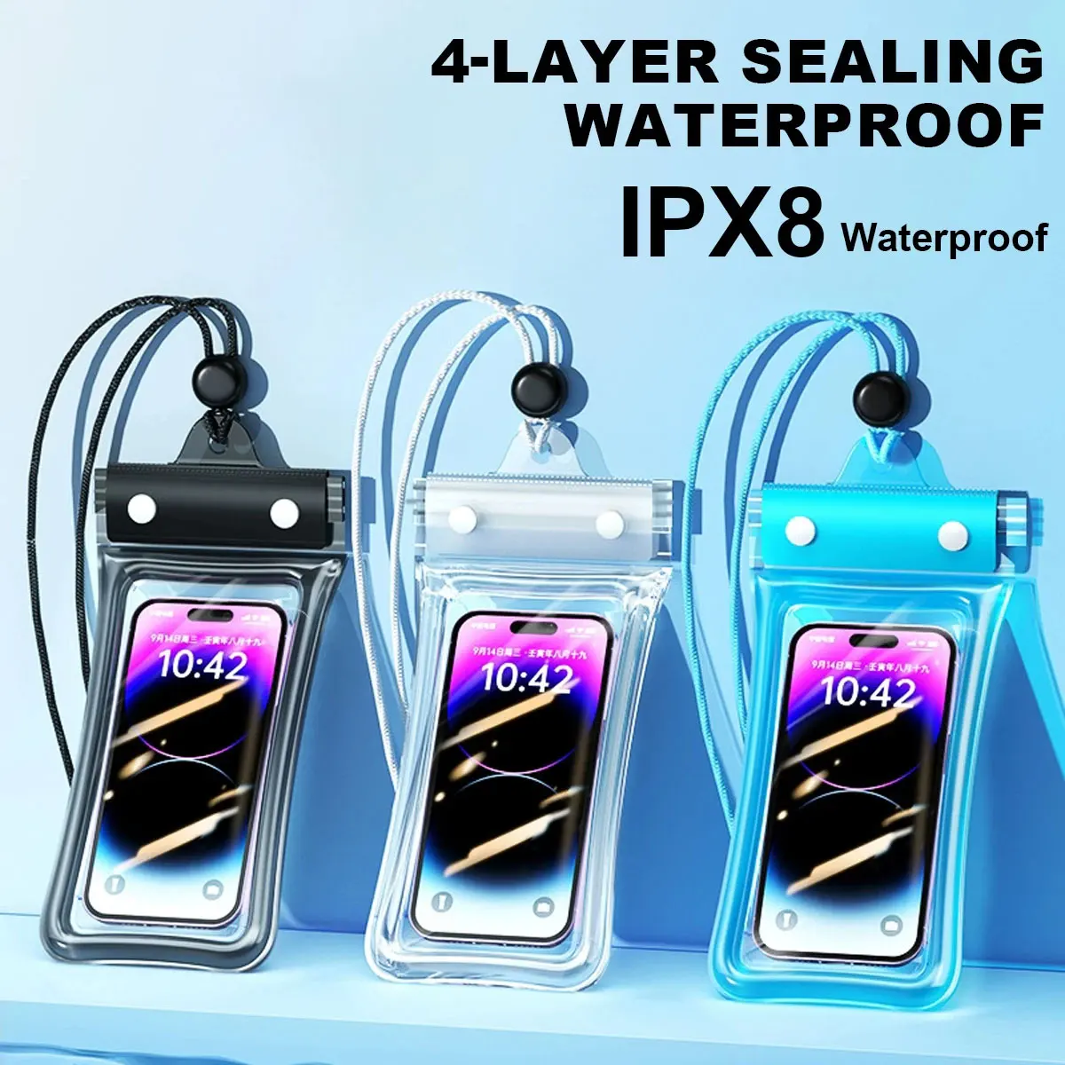 Dry Bag Waterproof - Floating Waterproof Phone Case Full View