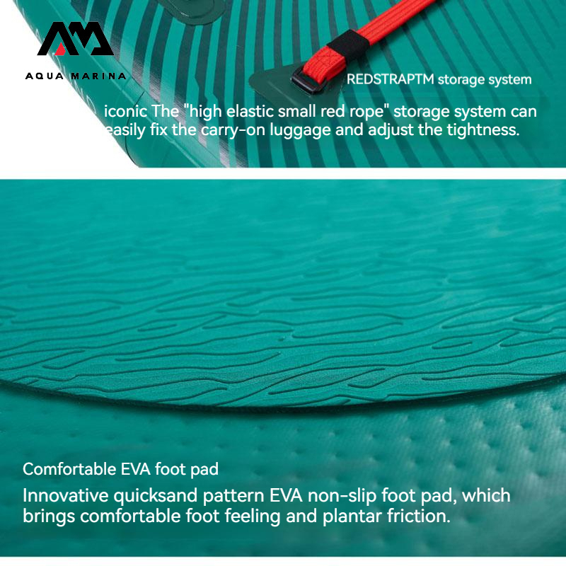 AQUA MARINA Surfboard BREEZE I - đánh giá và giá Surfboard Leash