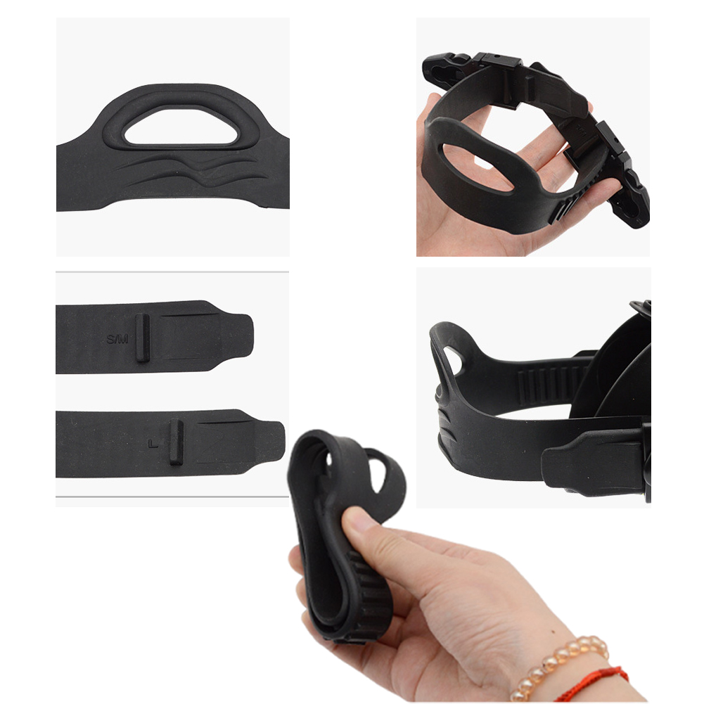 1Pair Diving Fin Strap with Qu - đánh giá và giá Swim Fins