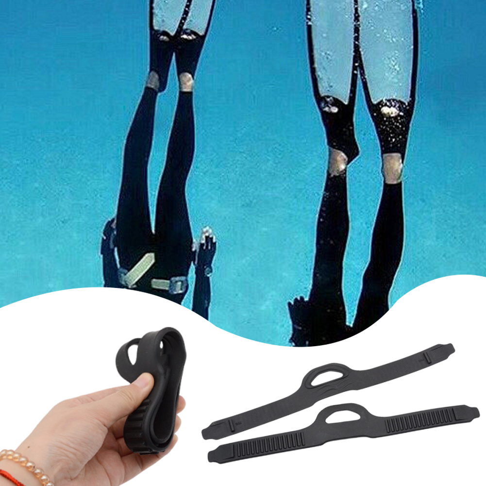 1Pair Diving Fin Strap with Qu - đánh giá và giá Swim Fins