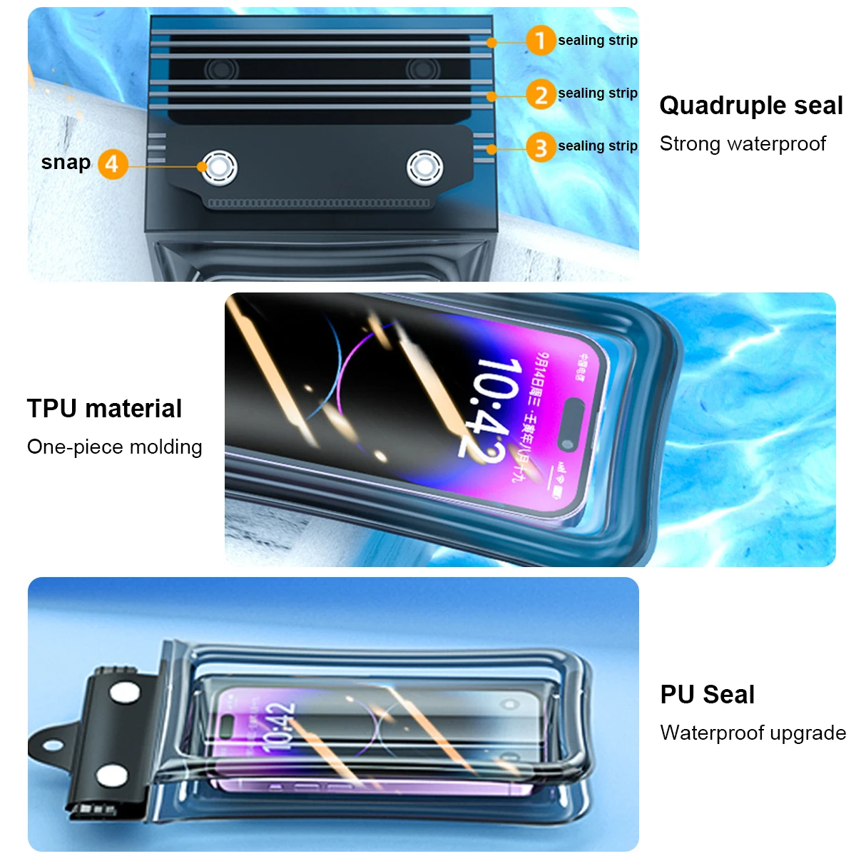 Floating Waterproof Phone Case - đánh giá và giá Dry Bag Waterproof