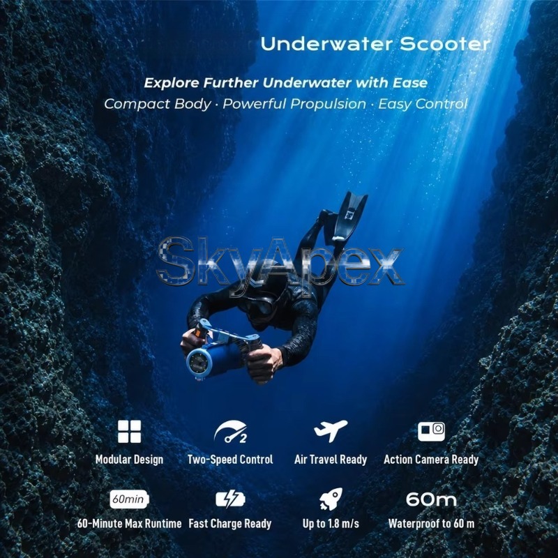 Handheld Underwater Thruster 6 - đánh giá và giá Snorkeling Gear