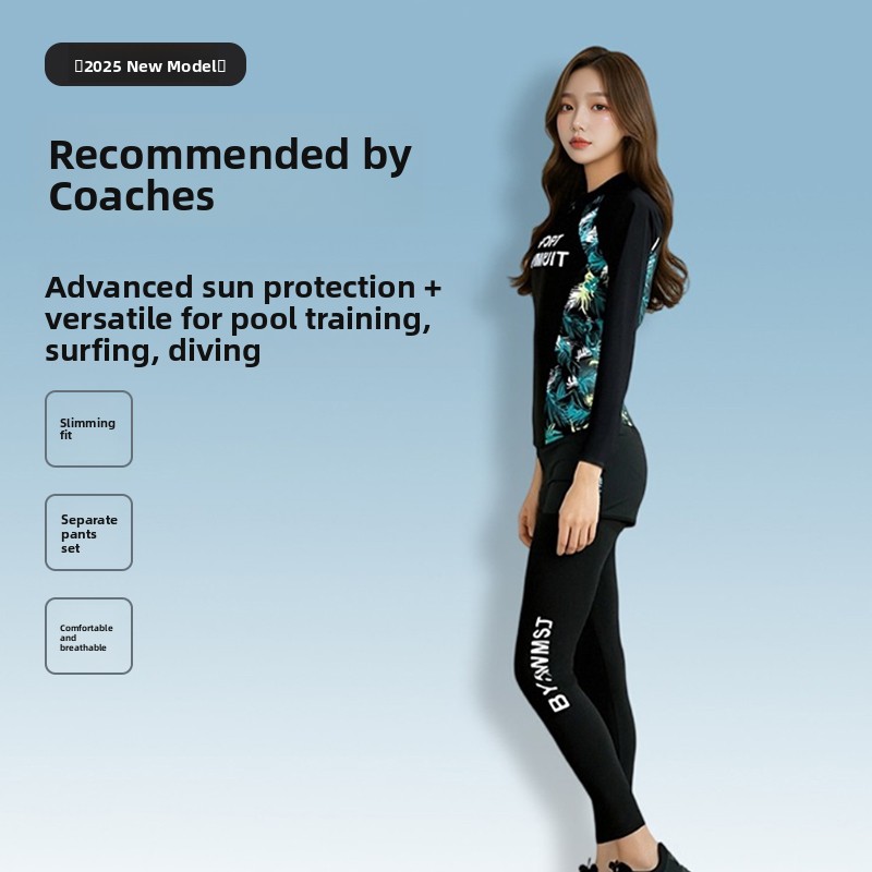 Women's Two-Piece Swimsuit Lon - đánh giá và giá Snorkel Set
