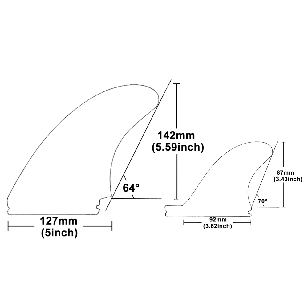 RISECE GFK Fiberglass Surfboar - đánh giá và giá Surfboard Leash