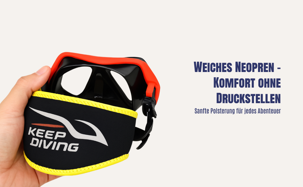 Diving Mask Strap Cover Neopre - đánh giá và giá Diving Mask
