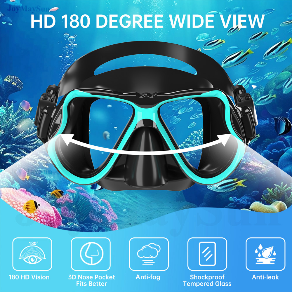 Snorkel Mask Set Panoramic Wid - đánh giá và giá Snorkel Set